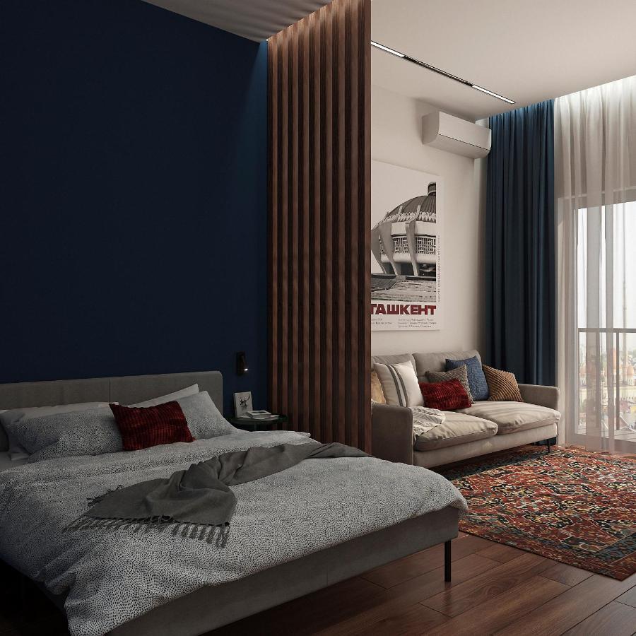 Blueloft 52 I Tashkent Apartment With Balcony المظهر الخارجي الصورة